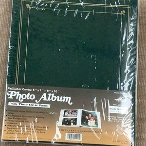 PHOTO PICTURE Refillable Combo ALBUM BOOK 5” x 7” or 8” x 10” Unlimited Capacity
